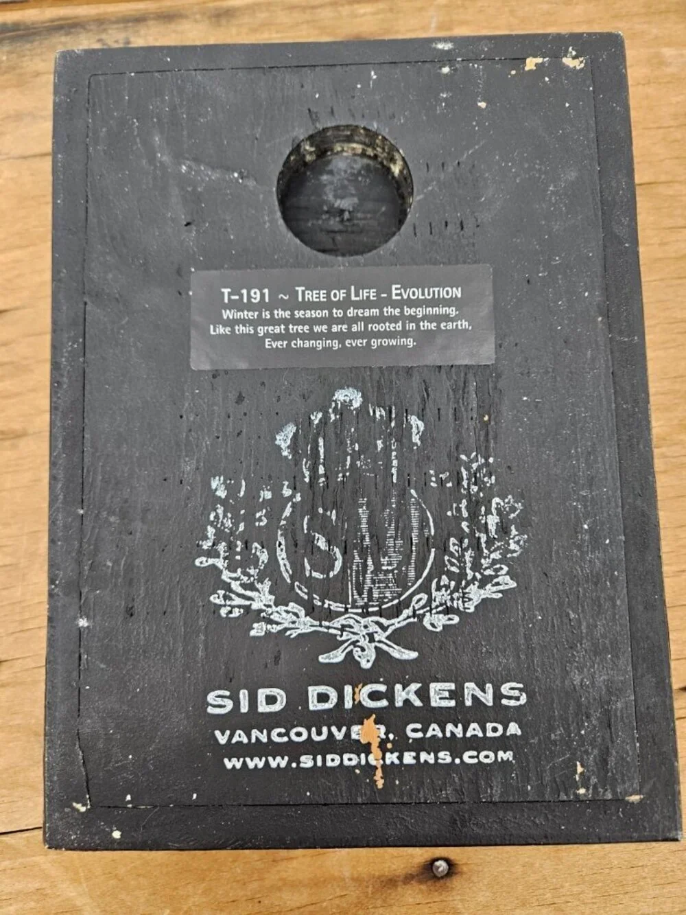 Sid Dickens Memory Block Tile Tree of Life T-191 Evolution Retired